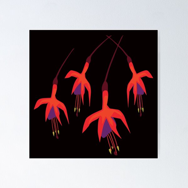 Item preview, Fuchsia Cascade designed and sold by Melsky.