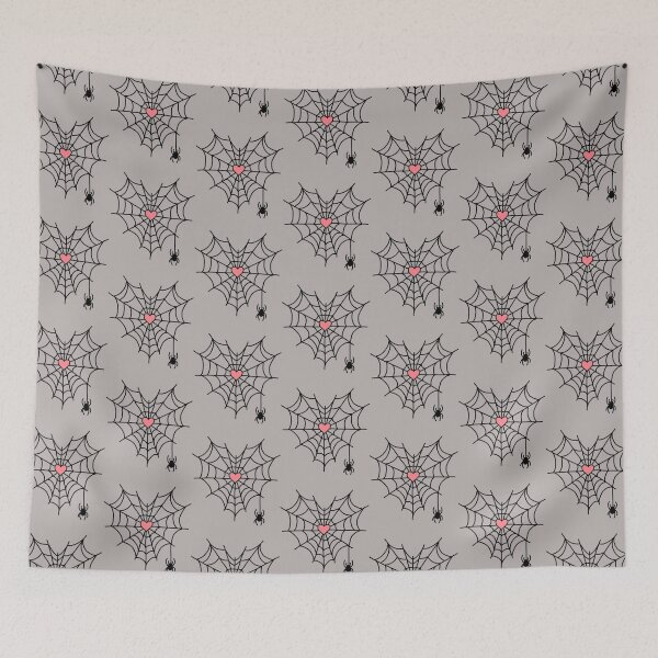 Item preview, spider web heart   designed and sold by TENZIN-NET.