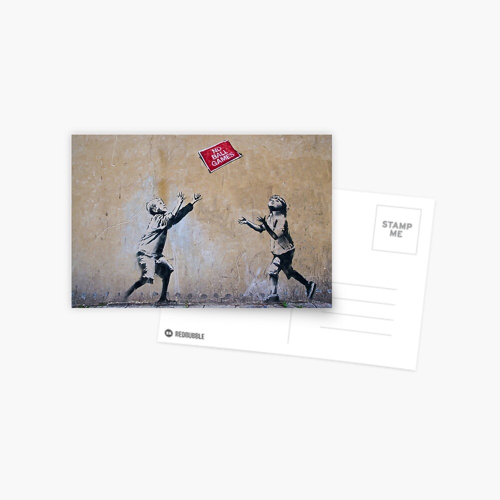 Banksy No Ball Games