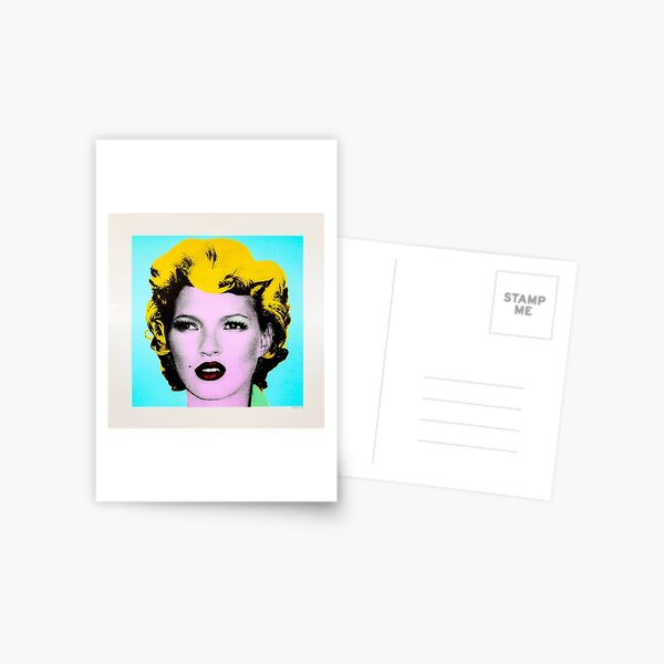 Aperçu de l'œuvre Banksy Kate Moss créée et vendue par SharpWallArts.