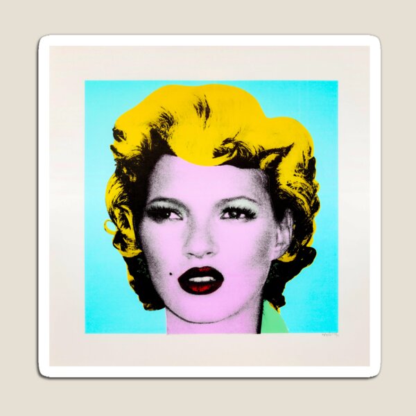 Aperçu de l'œuvre Banksy Kate Moss créée et vendue par SharpWallArts.