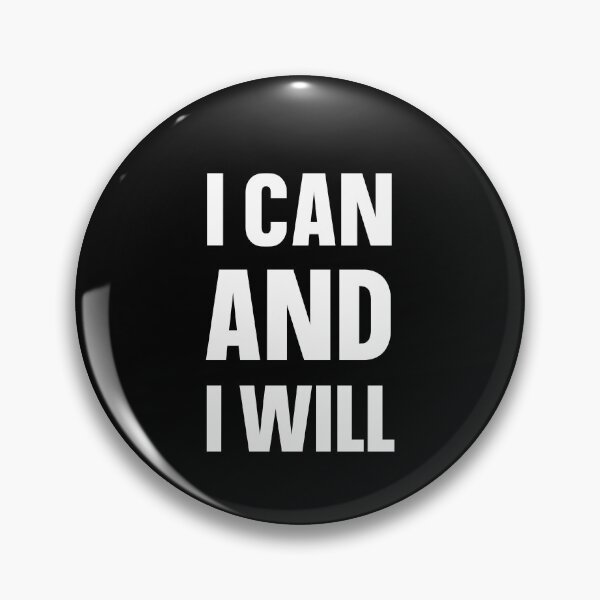 Item preview, I CAN and I WILL designed and sold by AmazingViews.