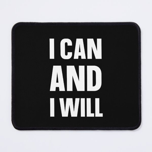 Item preview, I CAN and I WILL designed and sold by AmazingViews.
