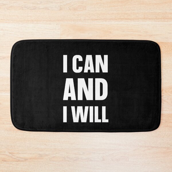 Item preview, I CAN and I WILL designed and sold by AmazingViews.