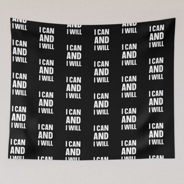 Item preview, I CAN and I WILL designed and sold by AmazingViews.
