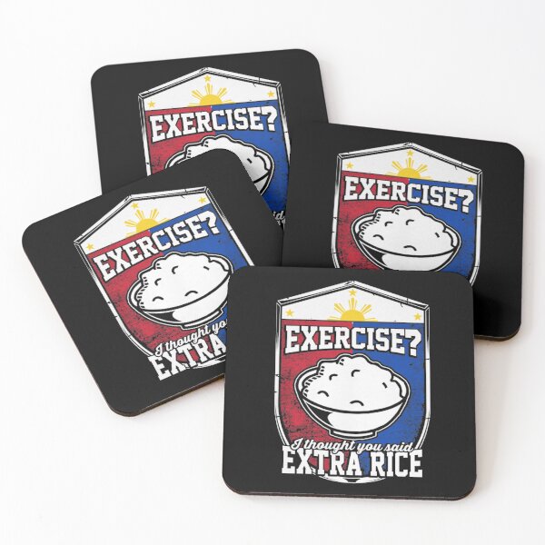 Item preview, Exercise I Thought You Said Extra Rice Philippines designed and sold by young85.