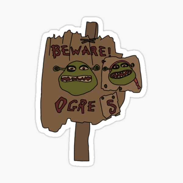 Sign Shrek Sticker by Perecz Annabella for iOS & Android