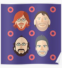 Phish with Fishman Donuts Poster