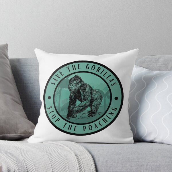 Item preview, Save the Gorillas, Stop the Poaching designed and sold by Renatas Traideris.