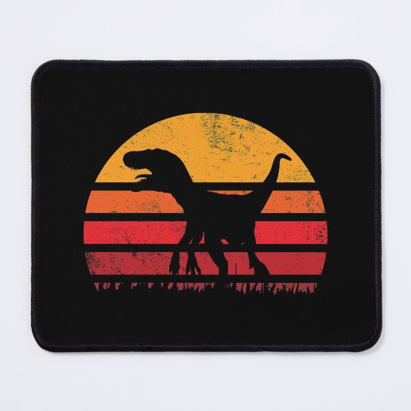 Item preview, Velociraptor Vintage Retro Sunset Dinosaur Silhouette designed and sold by mBshirts.