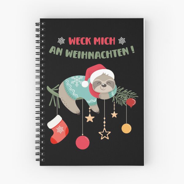 Item preview, Sloth - wake me up this Christmas designed and sold by Shirt-Designs.