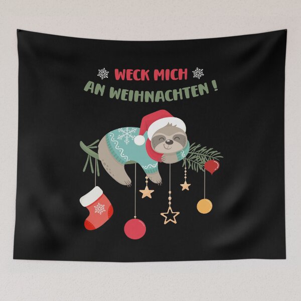 Item preview, Sloth - wake me up this Christmas designed and sold by Shirt-Designs.