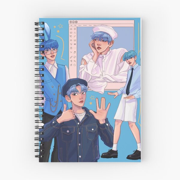 Item preview, Blue Soobin fanart designed and sold by daehwisday.