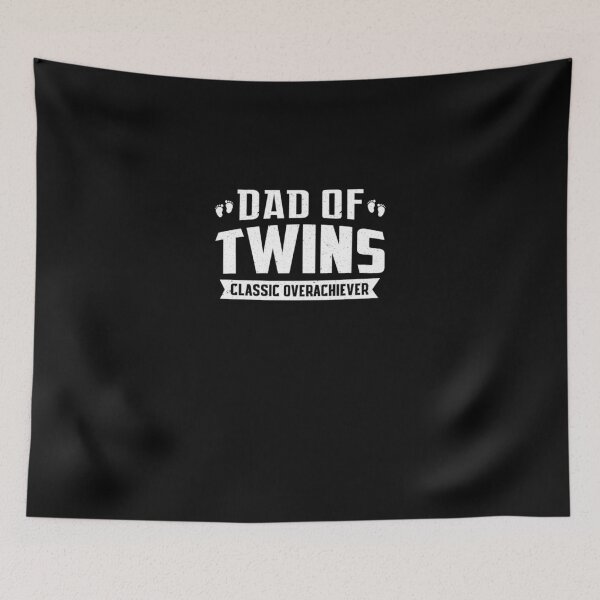 Item preview, Dad Of Twins Classic Overachiever Expecting Daddy Fathers Day designed and sold by KarlRichards.
