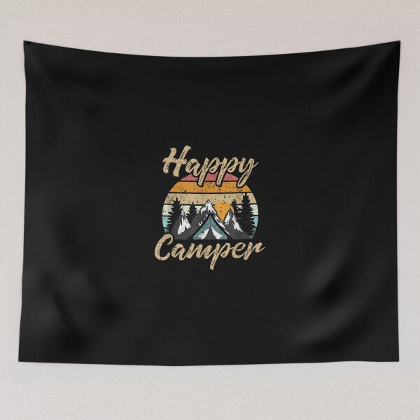 Item preview, Funny Camping Hiking Lover Present Happy Camper designed and sold by SeyedshiNaia.