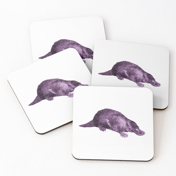 Item preview, platypus purple vintage illustration designed and sold by MiraNomegusta.