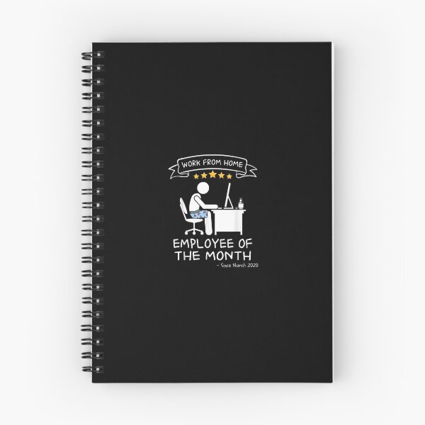 Item preview, Work From Home Employee of The Month Since March 2020 designed and sold by Chanielshian.