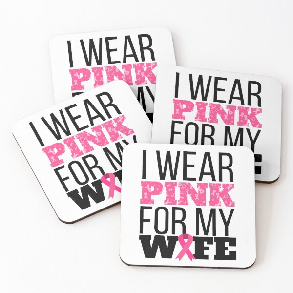 Item preview, I Wear Pink For My Wife Breast Cancer Awareness designed and sold by Mixture-DESIGN.