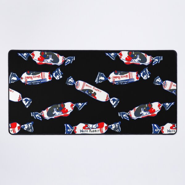 Item preview, White Rabbit Bai Tu Candy Pattern Overprint designed and sold by allincolors.