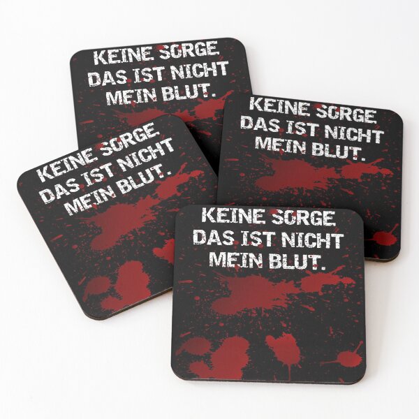 Artikelvorschau, Halloween, Keine Sorge - das ist nicht mein Blut. entworfen und verkauft von Shirt-Designs.