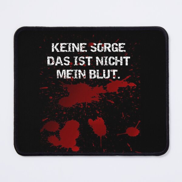 Artikelvorschau, Halloween, Keine Sorge - das ist nicht mein Blut. entworfen und verkauft von Shirt-Designs.