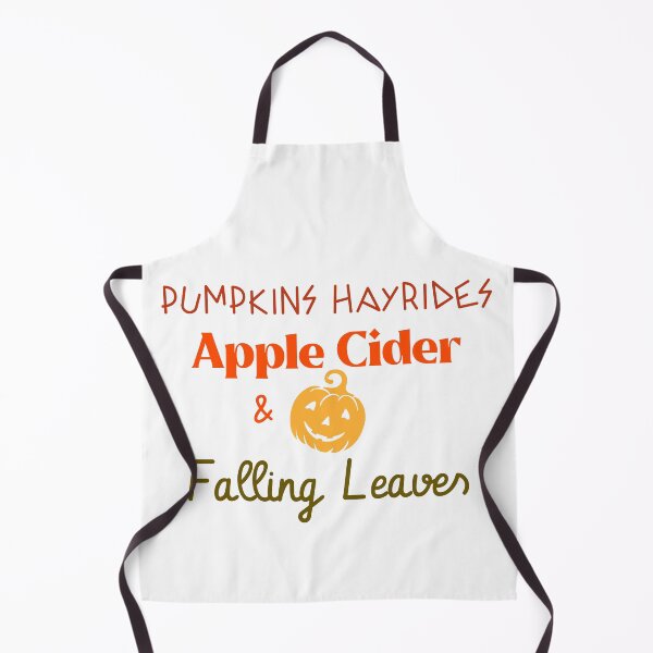 Item preview, Pumpkins Hayrides Apple Cider And Falling Leaves designed and sold by ThinkAndReflect.