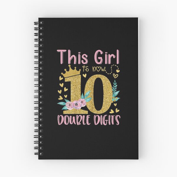 Item preview, This Girl Is Now 10 Double Digits 10th birthday designed and sold by Chanielshian.