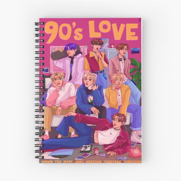 Item preview, NCT U 90s Love pink version designed and sold by daehwisday.