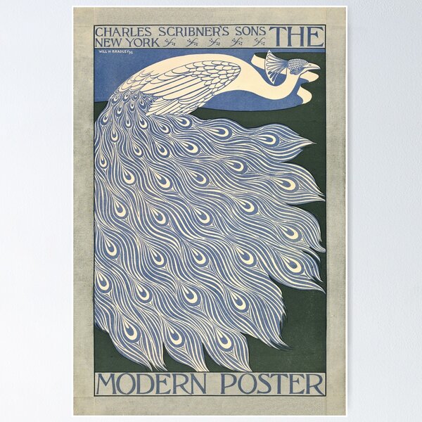 The peacock feather Poster