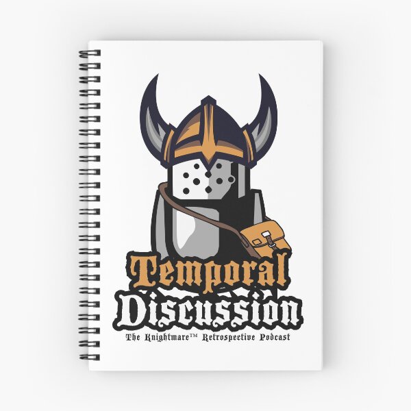 Item preview, Temporal Discussion Logo (Knightmare) designed and sold by Temporal Discussion: The Knightmare Podcast.