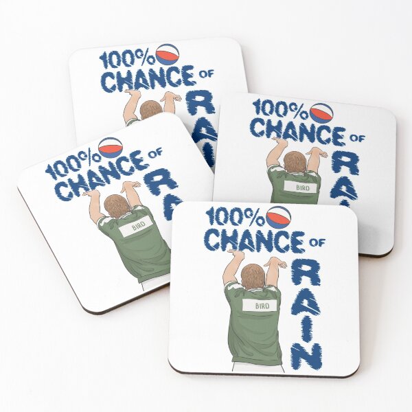 Item preview, Larry Bird - One Hundred Percent Chance of Rain designed and sold by KarlRichards.