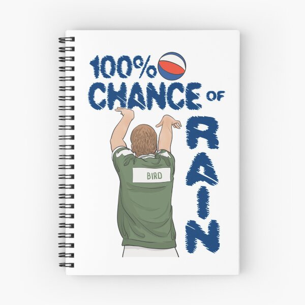 Item preview, Larry Bird - One Hundred Percent Chance of Rain designed and sold by KarlRichards.