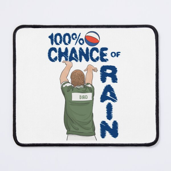 Item preview, Larry Bird - One Hundred Percent Chance of Rain designed and sold by KarlRichards.