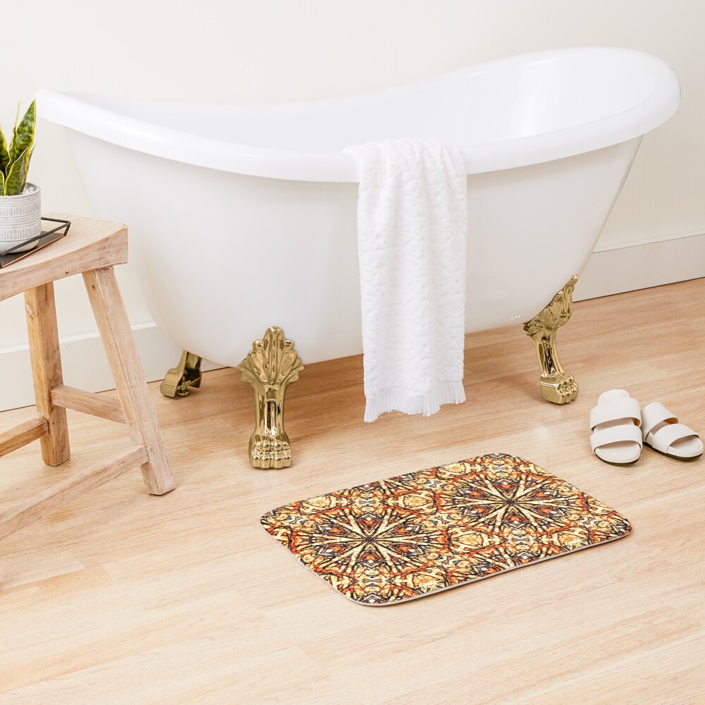 Item preview, Bath Mat designed and sold by pixelbts.