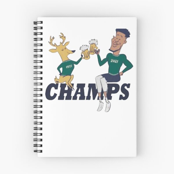 Item preview, M i l w a u k e e b u c k s champs 2021 designed and sold by KarlRichards.