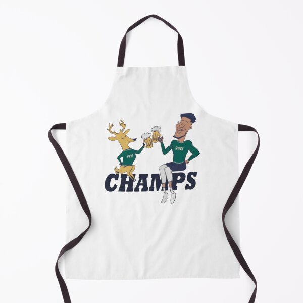Item preview, M i l w a u k e e b u c k s champs 2021 designed and sold by KarlRichards.