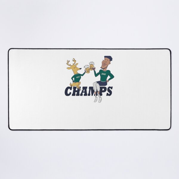 Item preview, M i l w a u k e e b u c k s champs 2021 designed and sold by KarlRichards.