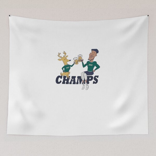 Item preview, M i l w a u k e e b u c k s champs 2021 designed and sold by KarlRichards.