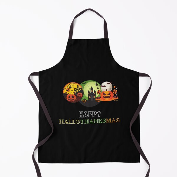 Item preview, Happy Hallothanksmas Gnomes Halloween Gift Halloween Day, Thanksgiving, Christmas Day designed and sold by AaronMarquez.