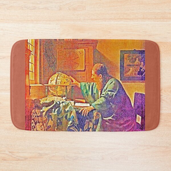 Item preview,  The Astronomer 1668 by Johannes Vermeer. (Digitally enhanced by WatermarkNZ Press) designed and sold by CristalleLisa.