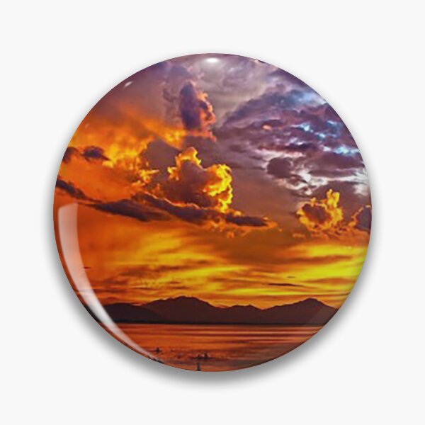 Item preview, Beach lagoon Danang Bay Vietnam, Sunset Beach photo,  designed and sold by Nostrathomas66.