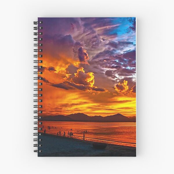 Item preview, Beach lagoon Danang Bay Vietnam, Sunset Beach photo,  designed and sold by Nostrathomas66.