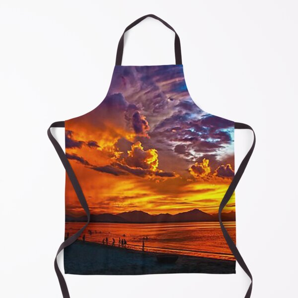 Item preview, Beach lagoon Danang Bay Vietnam, Sunset Beach photo, designed and sold by Nostrathomas66.