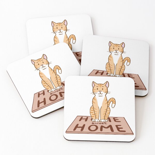 Item preview, Home Sweet Cat designed and sold by PotchouDoodle.