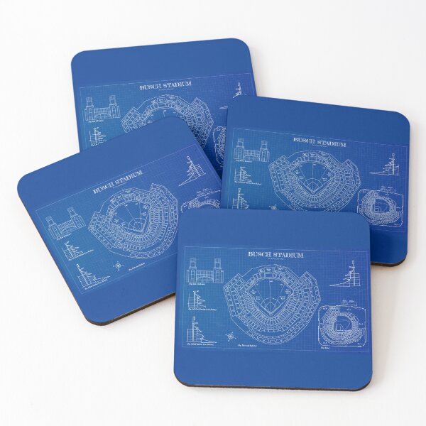 Item preview, Busch Stadium (Blueprint) designed and sold by BGALAXY.