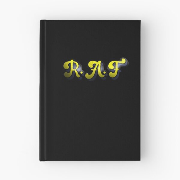 Item preview, R.A.F retro bubble writing designed and sold by PinnockDesigns.