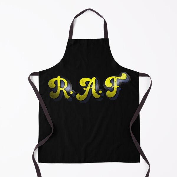 Item preview, R.A.F retro bubble writing designed and sold by PinnockDesigns.