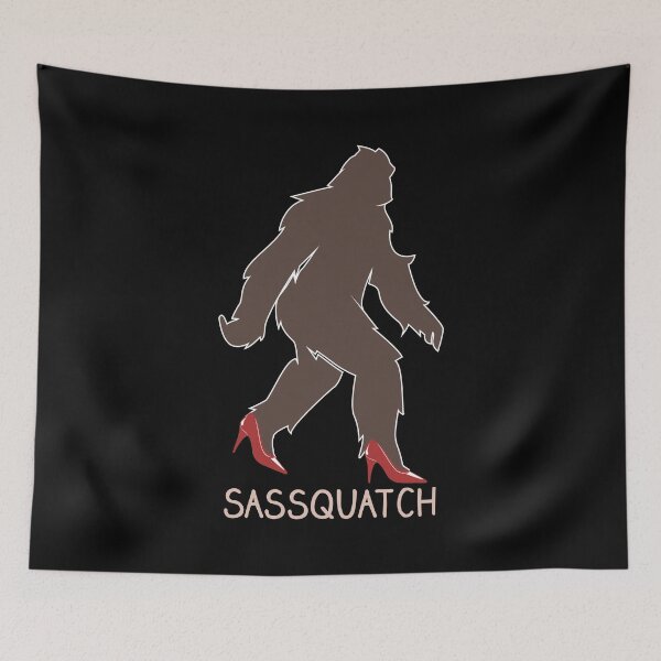Item preview, Sassquatch - Badass With An Attitude To Match  - Black - Heels designed and sold by crazycollective.