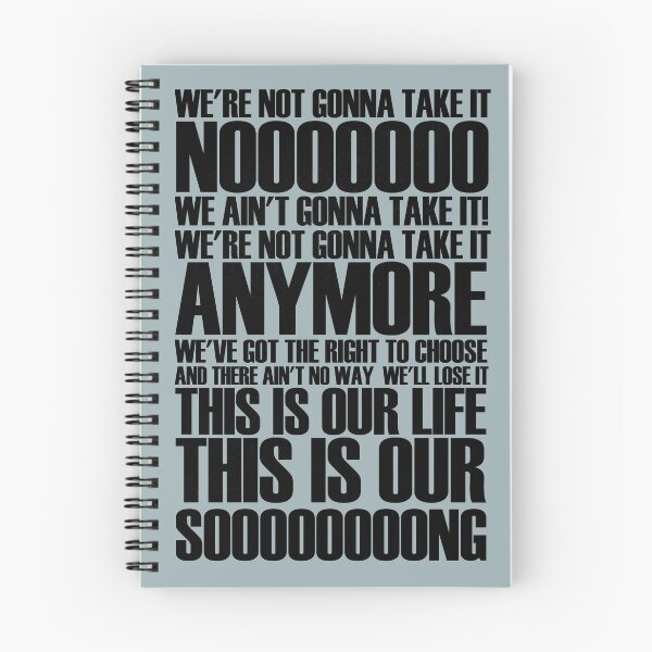 Item preview, We're not gonna take it designed and sold by LadyMisanthrope.