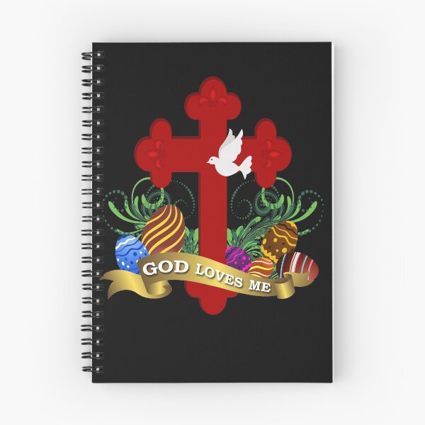 Item preview, God Loves Me designed and sold by rainsdesigns.